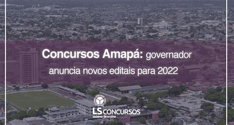 concurso amapa 2022